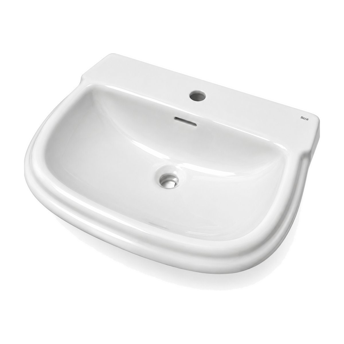 Lavabo Roca Dama Retro de encastrar en blanco