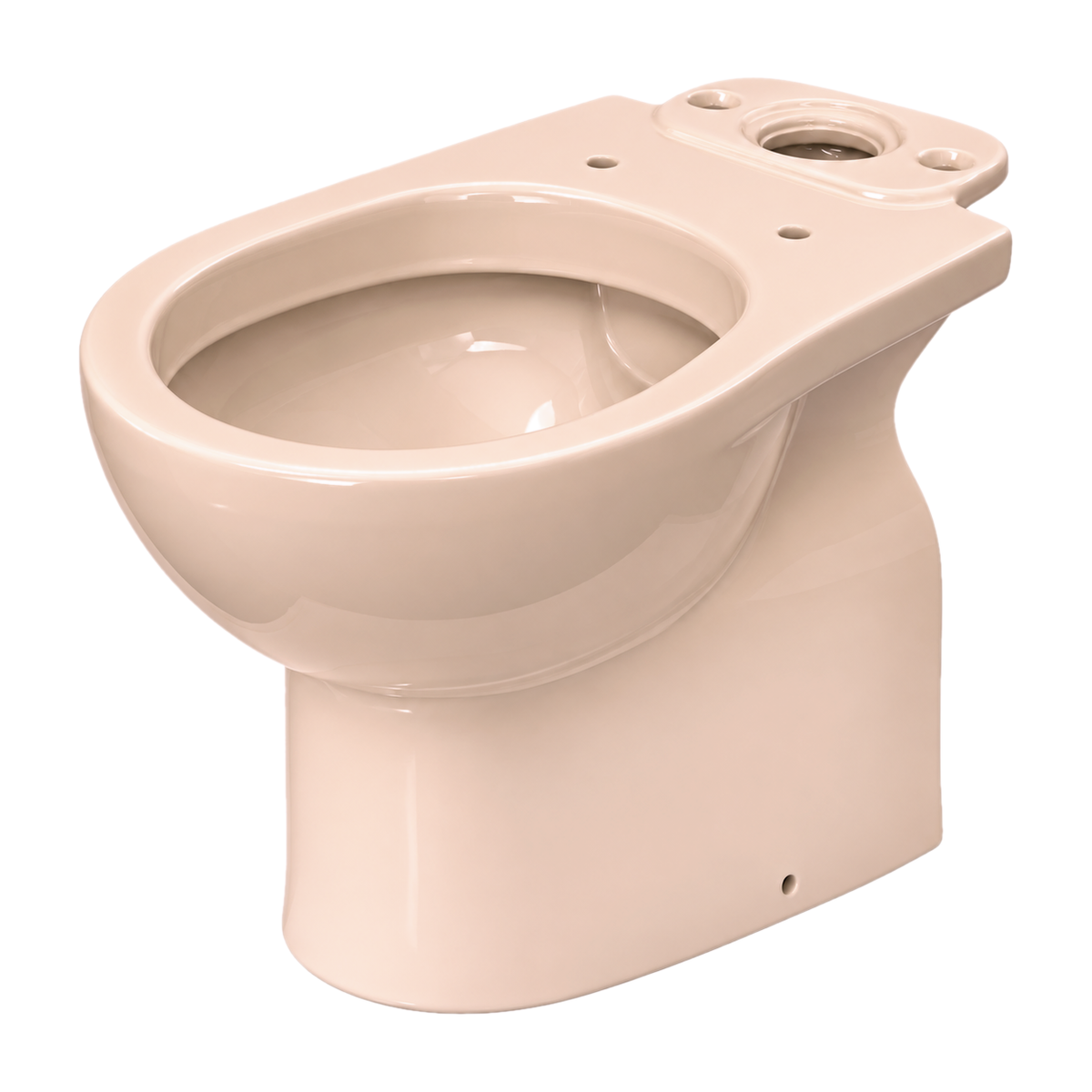Taza de inodoro Opus Core en color Bahama Beige, vista de tres cuartos