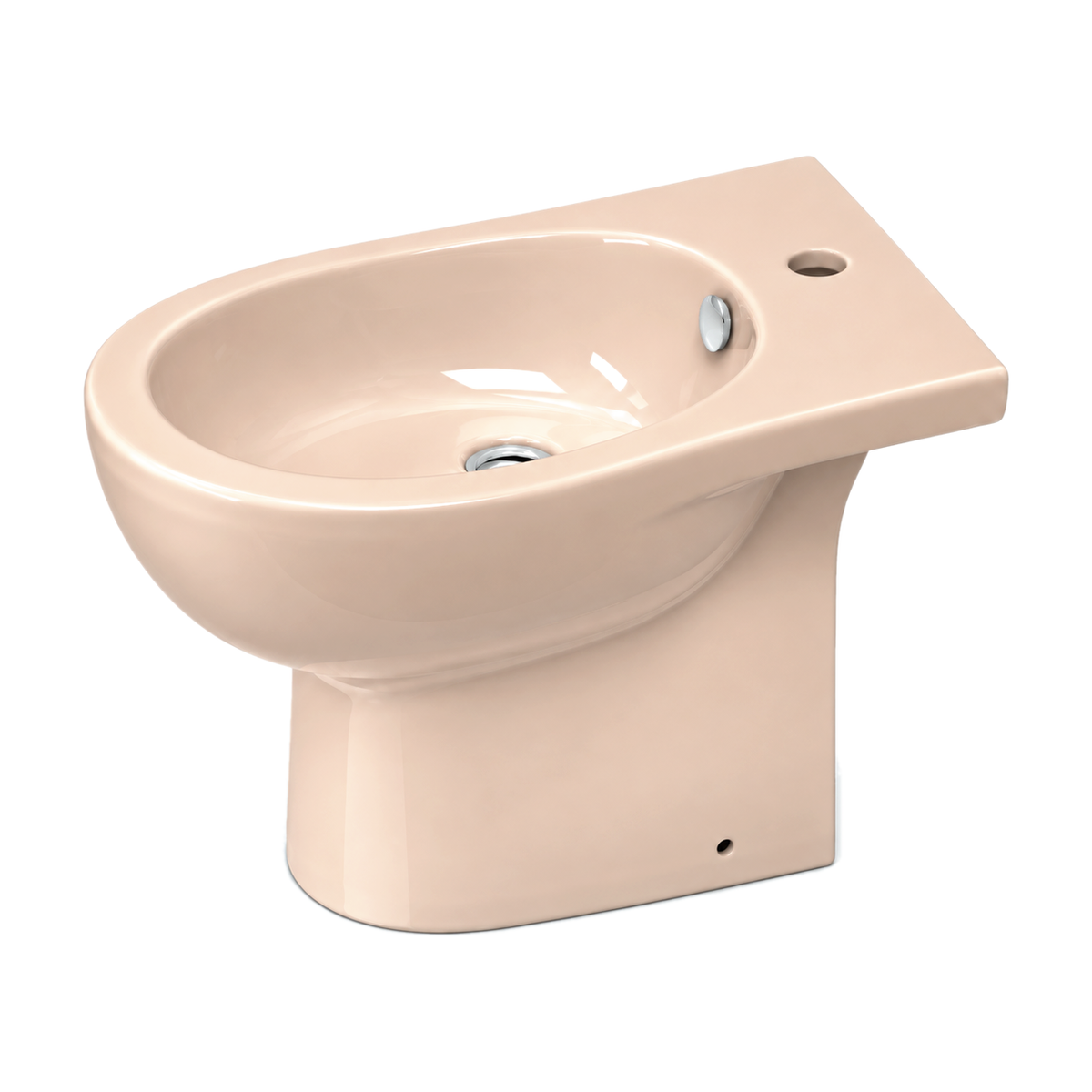 Bidé Opus Core en color Bahama Beige, vista lateral