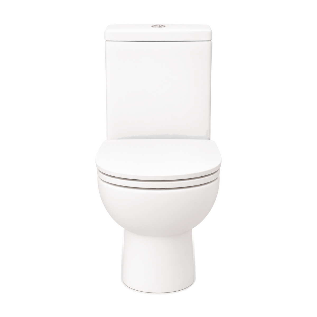 Inodoro Opus Core en color Blanco Ártico Mate, vista frontal