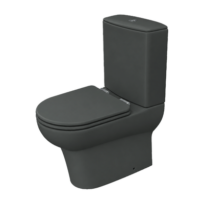 Inodoro Serie 100 Gris Basalto Mate