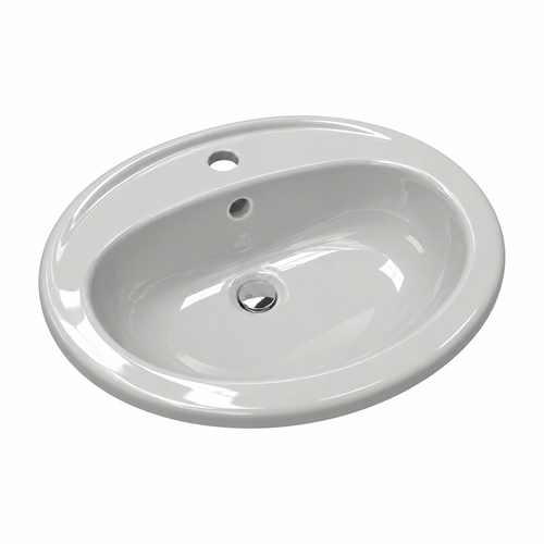 Lavabo Miramar Encastrar Gris