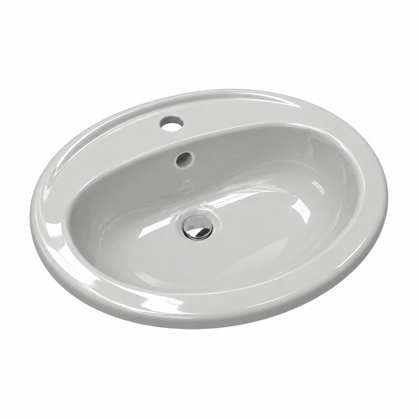 Lavabo Miramar Encastrar Gris