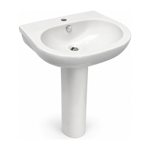Lavabo Pedestal Opus Core Blanco
