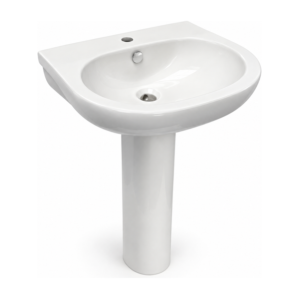Lavabo Pedestal Opus Core Blanco