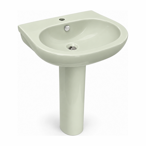 Lavabo Pedestal Opus Core Verde Salsa