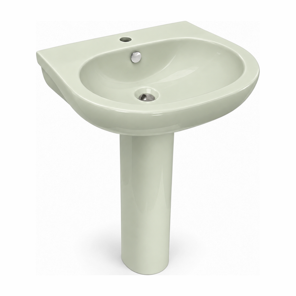 Lavabo Pedestal Opus Core Verde Salsa