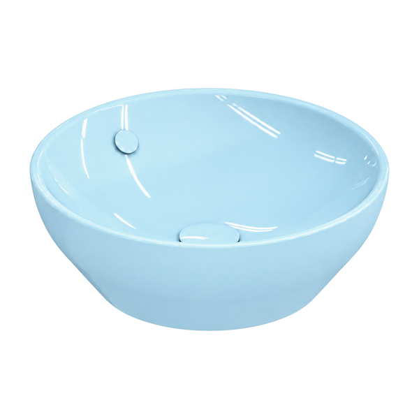 Lavabo Sobre Encimera Serie 100 Azul Nigeriano