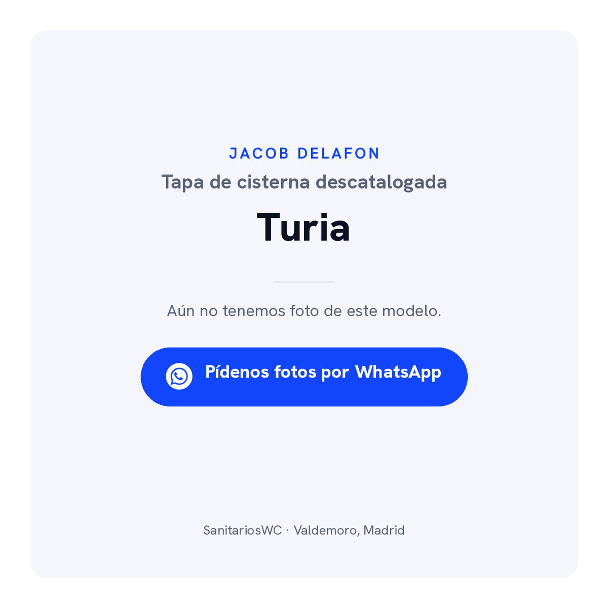 Tapa de cisterna Jacob Delafon Turia