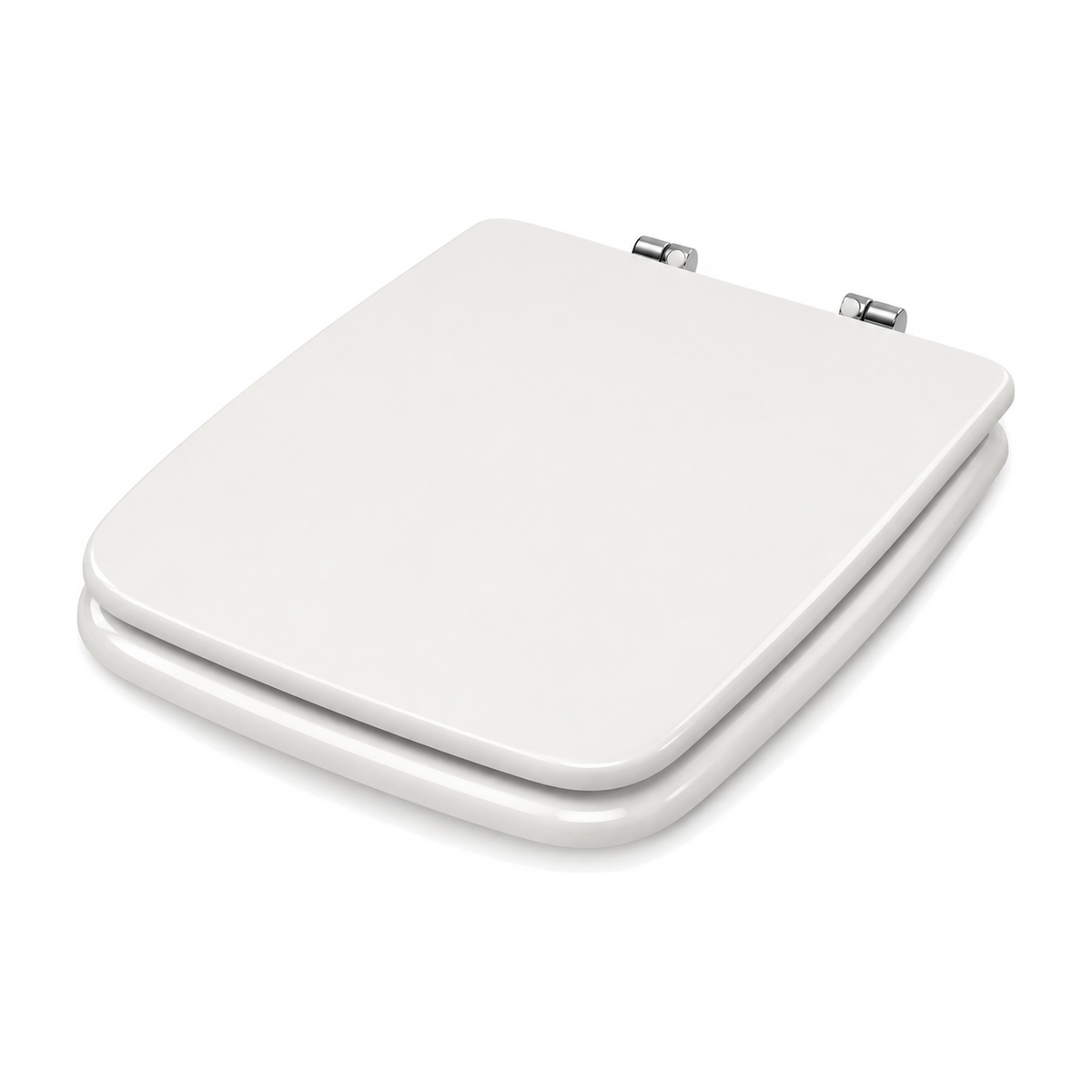 Tapa de inodoro Bellavista Duna en blanco, asiento y tapa con bisagras