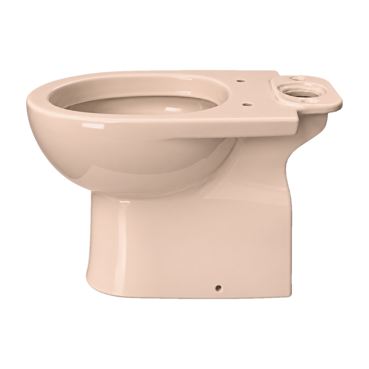 Taza de inodoro Opus Core en color Bahama Beige, vista lateral